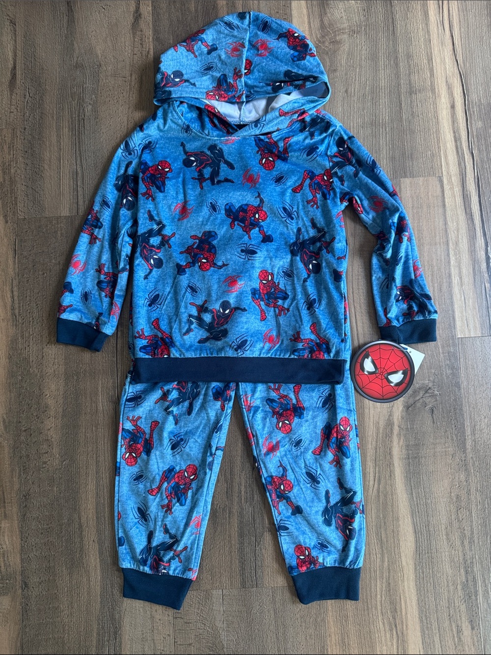 Marvel Spider-Man two piece pj set